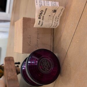 Vintage The Robo Rolling Knife Sharpener In Box